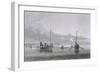 Eskimaux Coming Towards the Boats-Edward Finden-Framed Giclee Print