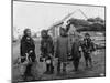 Eskimo Berry Pickers in Nome, Alaska Photograph - Nome, AK-Lantern Press-Mounted Art Print