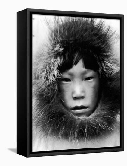Eskimo Child-Margaret Bourke-White-Framed Stretched Canvas