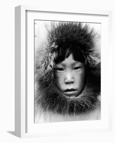 Eskimo Child-Margaret Bourke-White-Framed Photographic Print