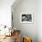 Eskimo Family Admiring their Modern Conveniences, a Victrola, a Sewing Machine and a Stove-Margaret Bourke-White-Framed Photographic Print displayed on a wall