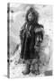 Eskimo Girl in a Parka in Nome, Alaska Photograph - Nome, AK-Lantern Press-Stretched Canvas