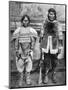 Eskimo Hunter and His Wife in Winter Costume, C1922-Brown Bros-Mounted Giclee Print