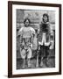 Eskimo Hunter and His Wife in Winter Costume, C1922-Brown Bros-Framed Giclee Print