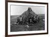 Eskimo Igloo Near Nome, Alaska Photograph - Nome, AK-Lantern Press-Framed Art Print