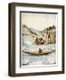 Eskimo Kayak, 1590-John White-Framed Giclee Print