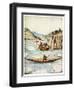 Eskimo Kayak, 1590-John White-Framed Giclee Print