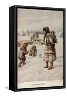 Eskimo Life-Evelyn Stuart Hardy-Framed Stretched Canvas