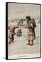 Eskimo Life-Evelyn Stuart Hardy-Framed Stretched Canvas