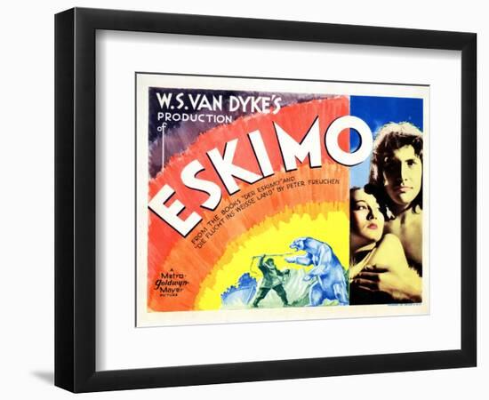 Eskimo, Lotus Long, Mala, 1933-null-Framed Art Print