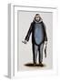 Eskimo Man, Engraving from Drawing-Stephane Pannemaker-Framed Giclee Print