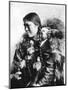 Eskimo Mother and Child in Alaska Photograph - Alaska-Lantern Press-Mounted Art Print