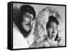 Eskimo Portraits from Artic Trip- Coppermine August 1937-Margaret Bourke-White-Framed Stretched Canvas