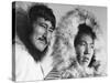 Eskimo Portraits from Artic Trip- Coppermine August 1937-Margaret Bourke-White-Stretched Canvas