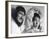 Eskimo Portraits from Artic Trip- Coppermine August 1937-Margaret Bourke-White-Framed Photographic Print