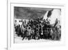 Eskimo School Children in Alaska Photograph - Alaska-Lantern Press-Framed Premium Giclee Print