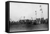 Eskimo Sports at Barrow, Alaska Photograph - Barrow, AK-Lantern Press-Framed Stretched Canvas