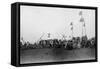 Eskimo Sports at Barrow, Alaska Photograph - Barrow, AK-Lantern Press-Framed Stretched Canvas