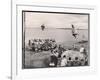 Eskimos Using Homemade Trampolines to Celebrate the End of Whaling Season-Ralph Crane-Framed Photographic Print