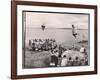 Eskimos Using Homemade Trampolines to Celebrate the End of Whaling Season-Ralph Crane-Framed Photographic Print