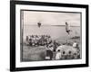 Eskimos Using Homemade Trampolines to Celebrate the End of Whaling Season-Ralph Crane-Framed Photographic Print