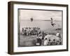 Eskimos Using Homemade Trampolines to Celebrate the End of Whaling Season-Ralph Crane-Framed Photographic Print