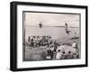 Eskimos Using Homemade Trampolines to Celebrate the End of Whaling Season-Ralph Crane-Framed Photographic Print