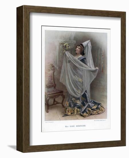 Esme Beringer, British Actress, 1901-Ellis & Walery-Framed Giclee Print