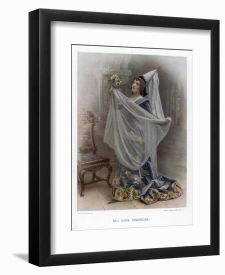 Esme Beringer, British Actress, 1901-Ellis & Walery-Framed Giclee Print