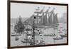 Esmeralda Surrounded by Small Craft-null-Framed Photographic Print
