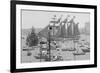 Esmeralda Surrounded by Small Craft-null-Framed Photographic Print