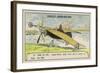 Esnault-Pelterie Making a Successful Flight over a Pond, Buc, France, 1908-null-Framed Giclee Print