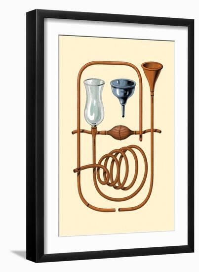 Esophageal Sounds-Jules Porges-Framed Art Print