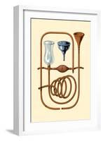 Esophageal Sounds-Jules Porges-Framed Art Print