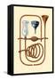 Esophageal Sounds-Jules Porges-Framed Stretched Canvas