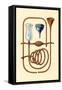 Esophageal Sounds-Jules Porges-Framed Stretched Canvas