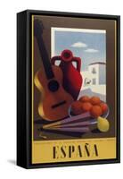 Espana-null-Framed Stretched Canvas