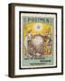 Esperanto Stamp-null-Framed Art Print