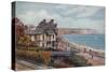 Esplanade and Culver Cliffs, Sandown, I of Wight-Alfred Robert Quinton-Stretched Canvas