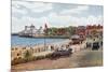 Esplanade and Pavilion, Weymouth-Alfred Robert Quinton-Mounted Giclee Print