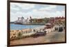 Esplanade and Pavilion, Weymouth-Alfred Robert Quinton-Framed Giclee Print