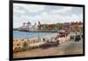 Esplanade and Pavilion, Weymouth-Alfred Robert Quinton-Framed Giclee Print