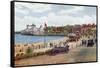 Esplanade and Pavilion, Weymouth-Alfred Robert Quinton-Framed Stretched Canvas