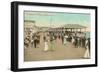 Esplanade, Asbury Park, New Jersey-null-Framed Art Print