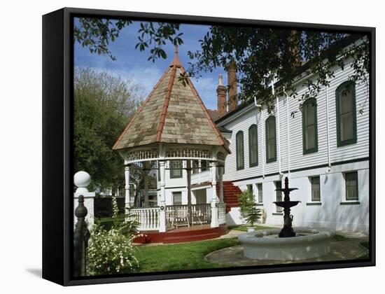 Esplanade Avenue in the French Quarter of New Orleans, Louisiana, USA-Harding Robert-Framed Stretched Canvas