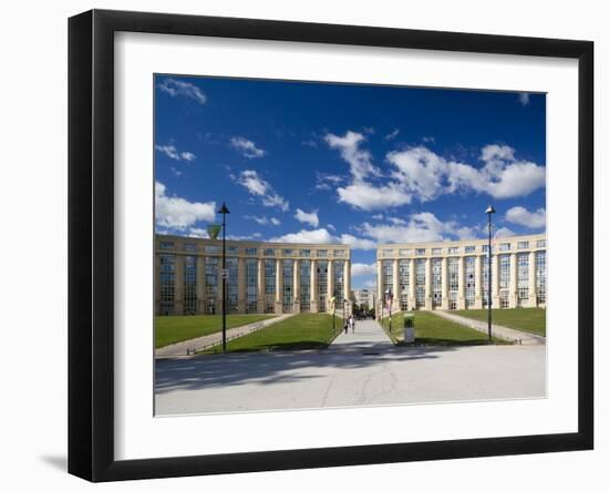 Esplanade De L'Europe, Montpellier, Herault Department, Languedoc-Roussillon, France-Walter Bibikow-Framed Premium Photographic Print