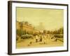 Esplanade Park, Helsinki, Finland 19th Century Painting-null-Framed Giclee Print