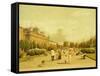 Esplanade Park, Helsinki, Finland 19th Century Painting-null-Framed Stretched Canvas