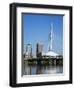 Esplanade Riel Pedestrian Bridge, Winnipeg, Manitoba, Canada, North America-Richard Cummins-Framed Photographic Print