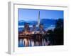 Esplanade Riel Pedestrian Bridge, Winnipeg, Manitoba-Walter Bibikow-Framed Photographic Print